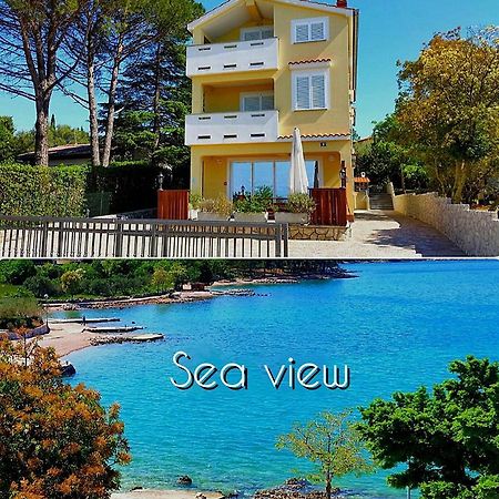 Villa Bionda Малинска Экстерьер фото